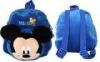 12 inch Blue Mickey Mouse School Bag , Personalized Toddler Backpacks