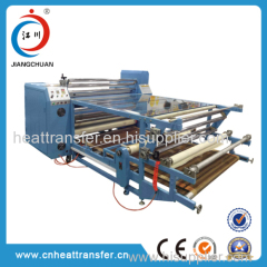 rotary heat press machine for fabric automatic
