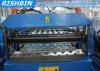 70 mm Diameter Roller , IBR Roof Panel Roll Forming Machine with Chain Transmission