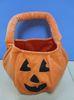 Customized Orange Halloween Plush Toys 12 inch Stuffed Bag for Party