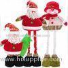 Personalized 68cm Large ChristmasStuffed Snowman With Streaching Leg