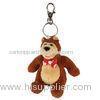 Masha Plush Bear Keychain Toys Charm Cartoon Stuffed Animals Custom Made