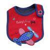Red Plane Custom Baby Bibs Baby Dribble Bibs , 100% Cotton Toweling Material