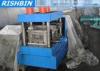 8 m / min 7 Rollers Cee Purlin Roll Forming Machinery with 14 Roll Stations