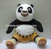 Cute Kungfu Panda Sitting Pose Cartoon Plush Toys For Collection
