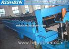 Glazed Metal Roof Panel Double Press Step Tile Roll Forming Machine With CR12 Blade