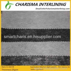 High quality non-woven interlining