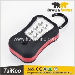 new style factory price 6+3 smd leds 3*AAA battery hid work light