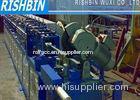 8.6 m Length Automatic Iron Door Frame Roll Forming Machine with PLC control