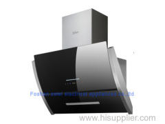 Best Selling Touch Technology Tempered Glass Range Hood