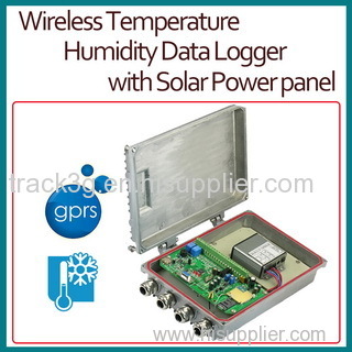 Solar Power GPRS Data Logger