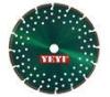 Round 300mm Laser Welded 12'' Diamond Saw Blades For Concrete , Masonry