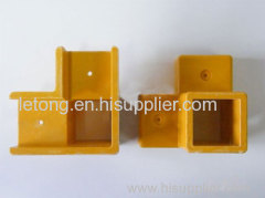 FRP square tube fittings