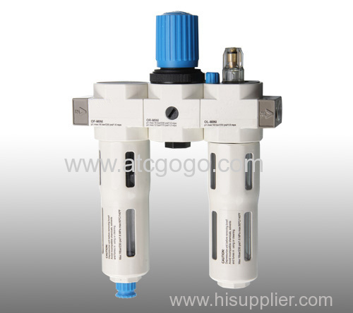 Air source treatment unit manual auto drain Air filter regulator lubricator Festo type MINI MIDI MAXI FRL