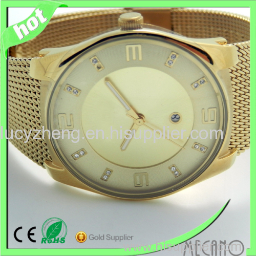 gold watch for men stainless steel watch