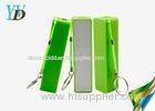 Rechargeable Battery 3000mAh Green Portable Li-ion Power Bank Mobile Charger