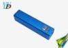 External Rechargeable Battery Blue Square Li-ion Power Bank 1500 mAh