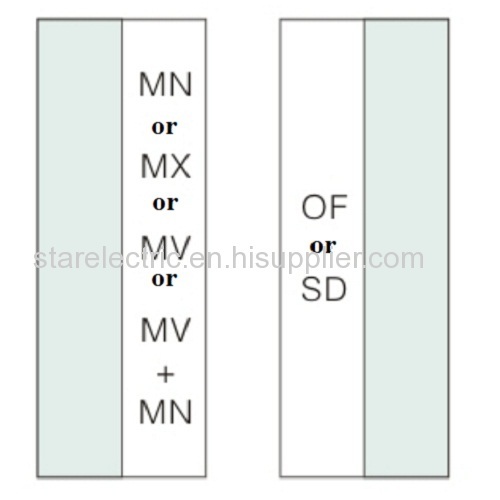 KXM1-63 miniature circuit breaker MCCB MCB 1P-2P-3P-4P 1A to 63A