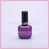 15ml purple oblate nail polish bottle empty glass uv gel nail polish bottle hotsale