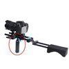 Single Mid-handle Hand Grip Stabilizer Rod Clamp , handheld camera stabilizer