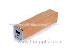 2600mAh Wireless Power Bank Charger For Xiaomi Iphone5 Made In Wood Material