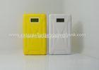 Smart Phone 12000mah 18650 battery Dual USB Power Bank Output 5V 1A / 2A