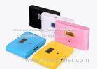 Square LCD Indicator Dual USB Pocket Power Bank 12000mah for MP5 / PSP / Camera