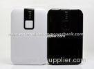 High Capacity Black Double USB Portable Mobile Power Bank 10000 mah for Smartphone
