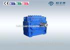 Electric Motor Helical Gear Reducer , Hollow Shaft Speed Reducer