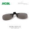 Metal Clip On Linear Polarized 3D Glasses For Cinema with TAC 0.72 or 1.00 mm Lens