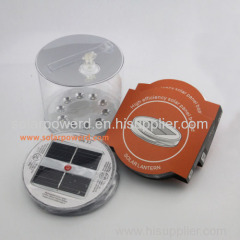Classic Transparent waterproof PVC enclosure suits all weather conditions Solar Inflatable LED Lantern