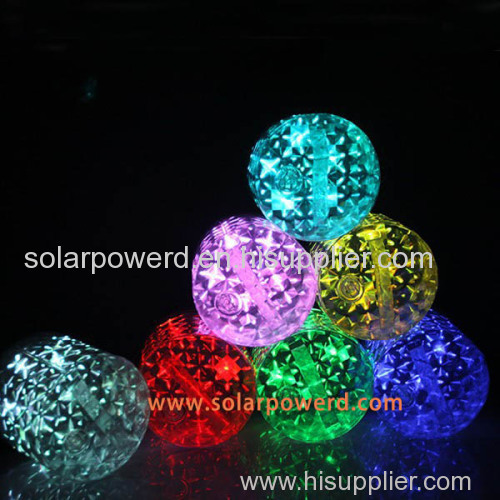 Luxury Diamond design waterproof PVC enclosure 7 Colors changing Solar Inflatable LED Lantern