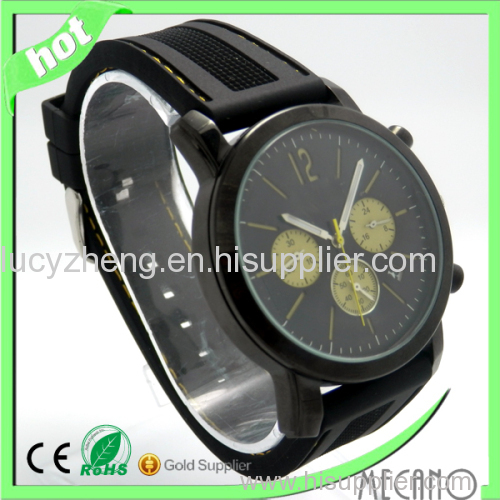 2015 analog watch stainless steel watch for men
