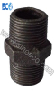 Threaded Black Malleable Iron Pipe Fittings Hexagon Nipple 280