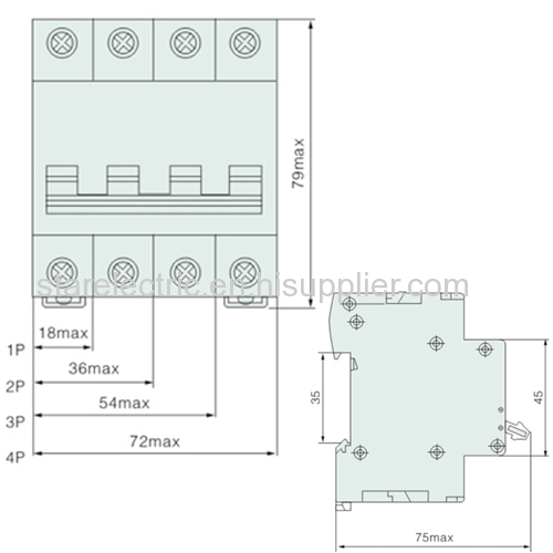 KXG1-100 series isolation switch for  industrial and mining enterprises high buildings emporium and residence etc place