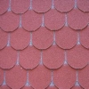 Colorful Fish Scale Asphalt Shingle of Fashion Style