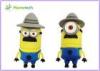 Despicable Me Rubber USB Flash Drive 2gb 4gb 8gb , Minion USB 2.0 Flash Drive