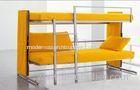 Double Decker Comfortable Foldable sofa bed bunk , 920X2000mm Mattress size