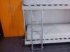 Horizontal hidden Modern Bunk Wall Beds With Stairs for Kids E1 Grade Panel