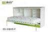 Students Dormitory Folding Single Murphy Wall Bed With Drawers