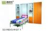 wood Single Vertical Modern furniture Wall Bed With Dinning Table