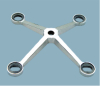 Stainless steel spider fittings (4-legs) for point-fixed glass curtain wall