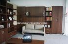 Transformable Double Modern Folding Wall Bed With E1 Standard MDF