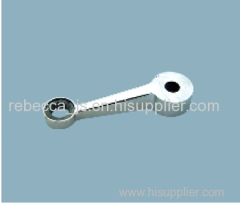 Stainless steel spider fitting ( single short leg) for point-fixed glass curtain wall