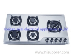 Stainless Steel Panel Strong Firepower Gas Stove