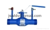 Flow balancing valve with butt end DN25-DN250