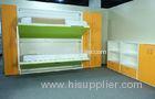 Transformable Hidden Bunk Wall Beds mechanism for Space Saving , echo Friendly Material