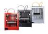 High Precision Dual Nozzles Metal Frame DIY 3D Printer with Hot Bed