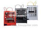 High Precision Dual Nozzles Metal Frame DIY 3D Printer with Hot Bed