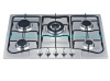 Stainless Steel 5 Burners Kitchen Gas Stove/Gas Cooker/Gas Hob/Gas Burner